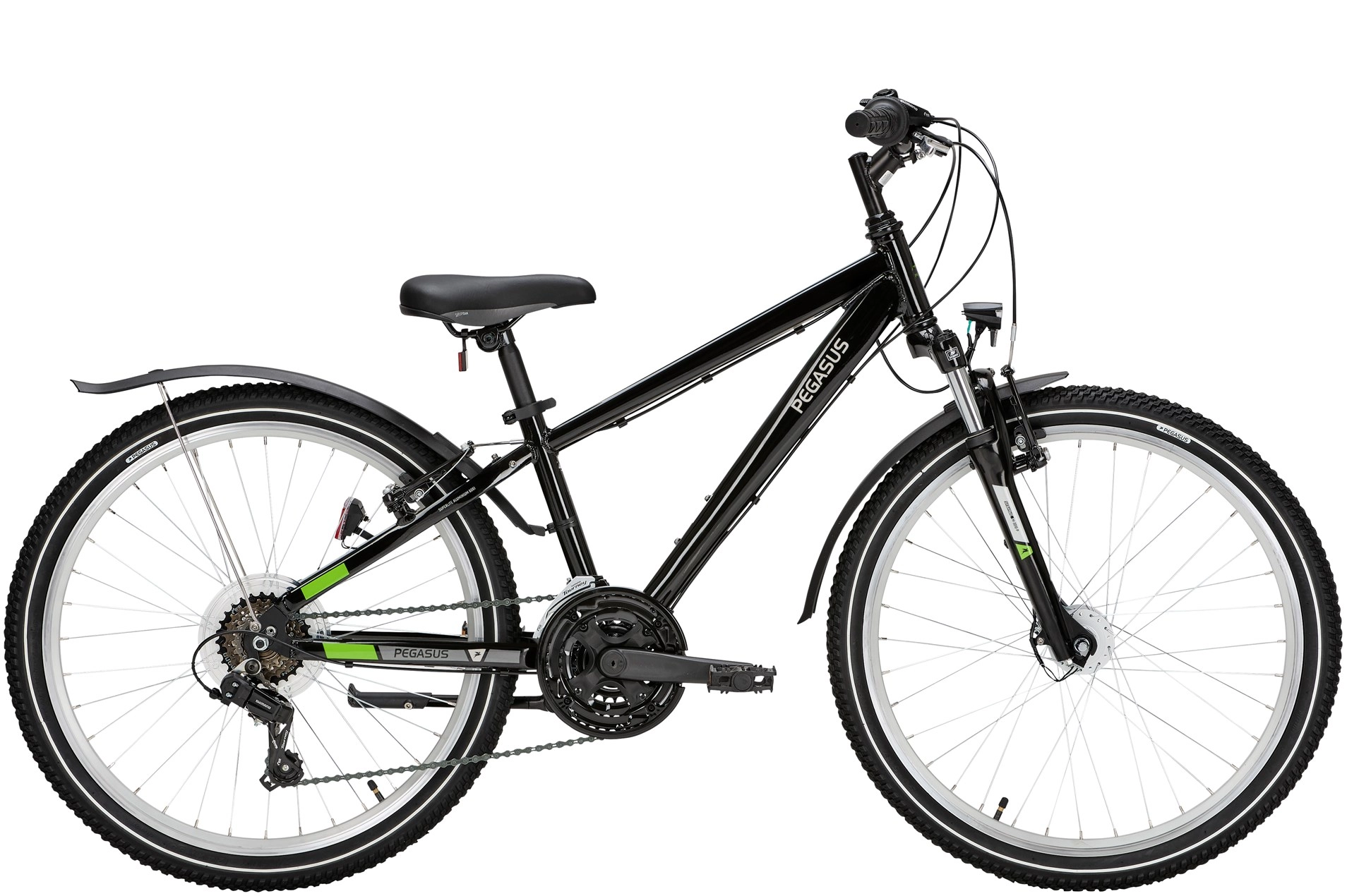 Pegasus Avanti Sport 24'' 18-Gang Jungen Dirt black 2022/202 Pegasus Avanti Sport 24'' 18-Gang Jungen Dirt black 2022/202