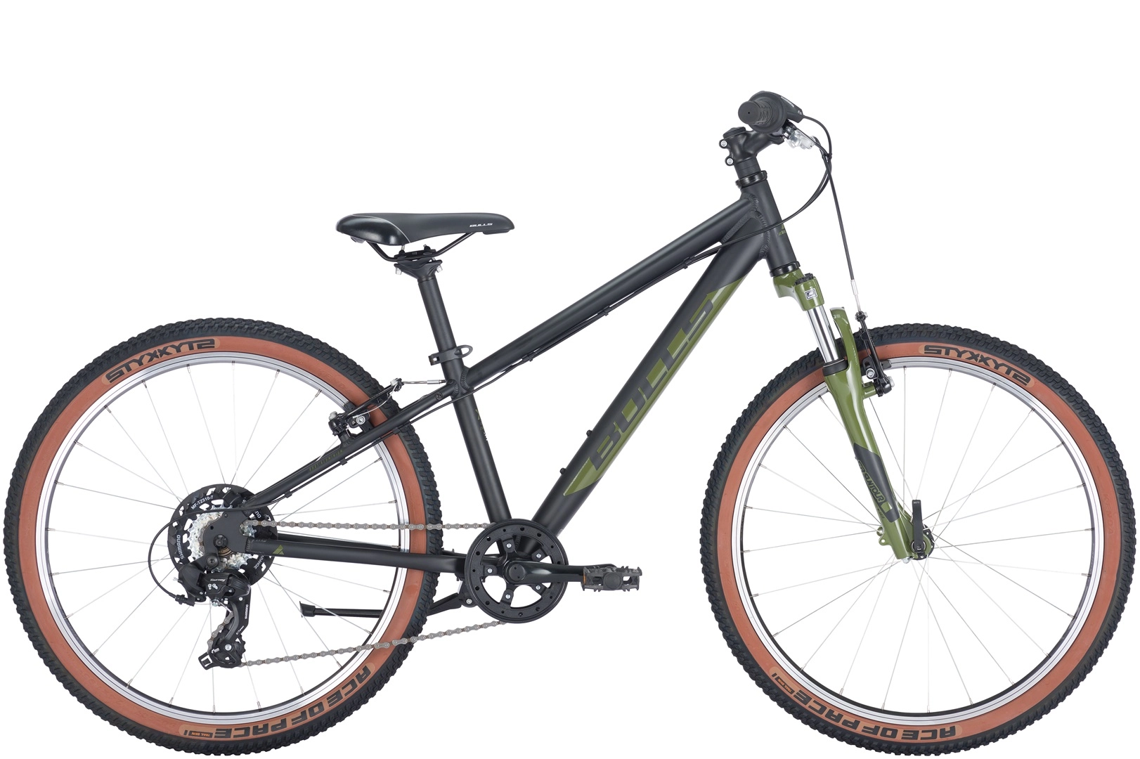 Bulls Tokee 24'' 7-Gang Jungen schwarz 2024 Bulls Tokee 24'' 7-Gang Jungen schwarz 2024