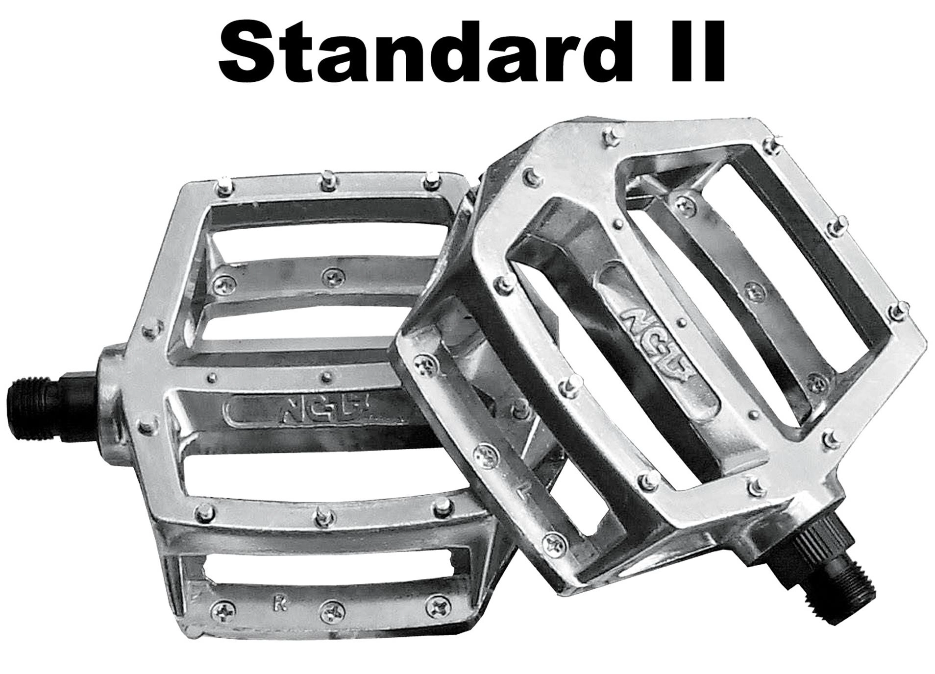 NC-17 Plattformpedal STD II Kugell. si. NC-17 Plattformpedal STD II Kugell. si.