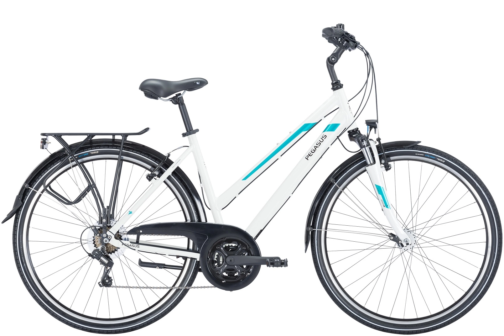 Pegasus Piazza 21 Damen Trapez weiß 2026