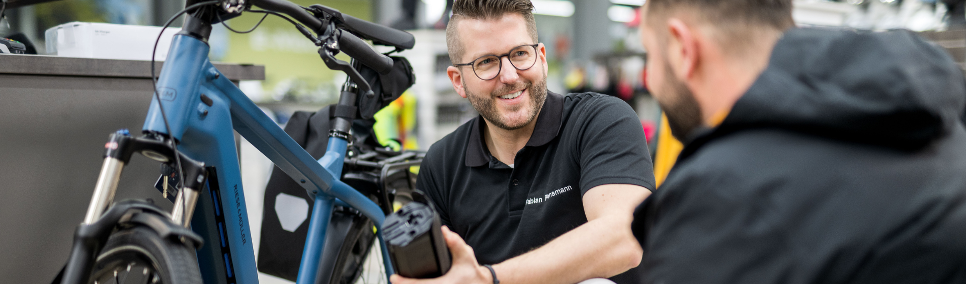 Bike-Übergabe Bike-Übergabe