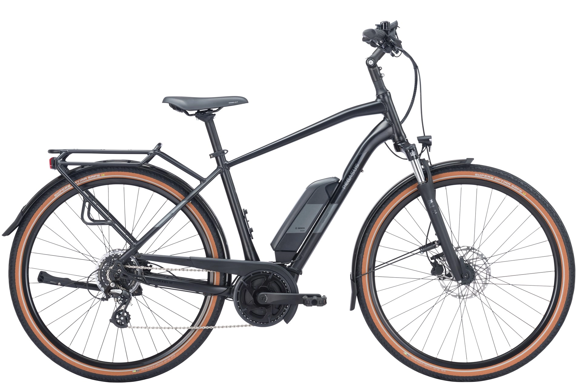 Pegasus Solero E8 Plus 500 Wh Herren schwarz 2024