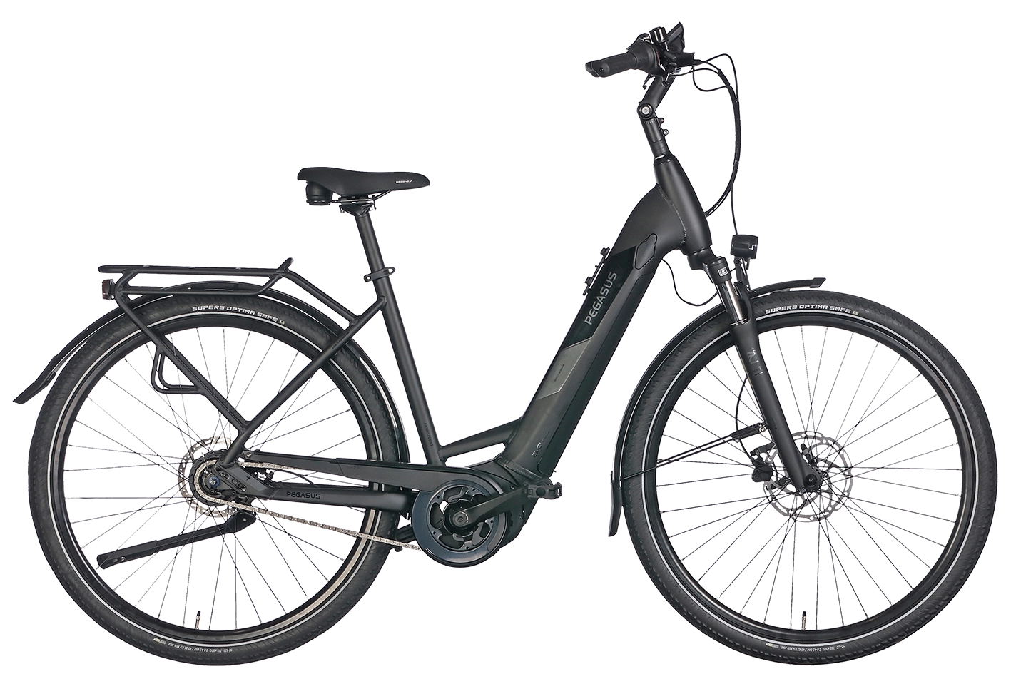 Pegasus Solero Evo 8R Limited 625 Wh Damen schwarz 2024