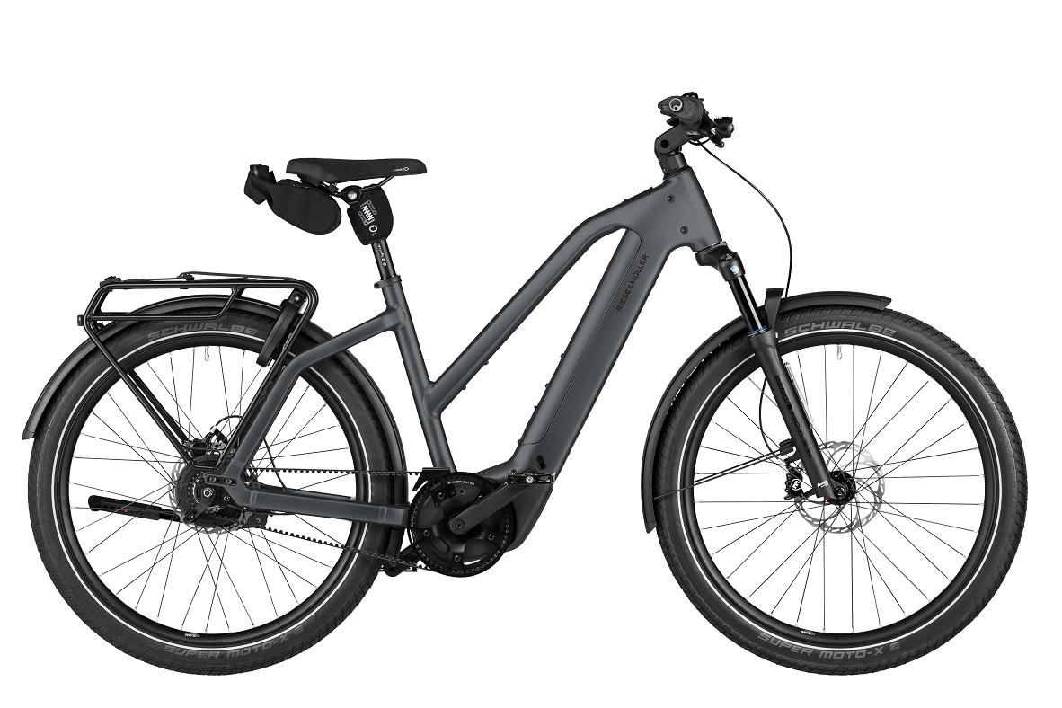 Sw Mixte Riese & Müller Charger5 vario 800 Wh Damen Mixte grau 2026 | 45 cm ...