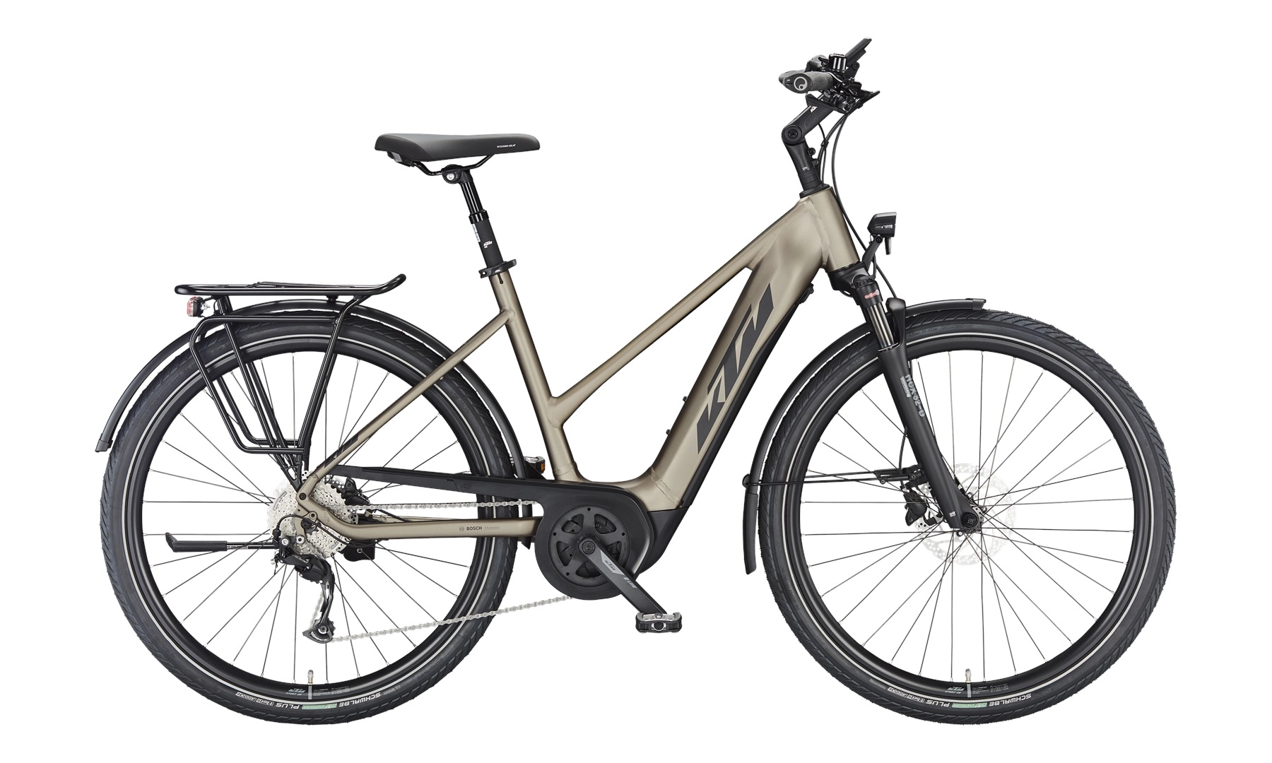 KTM Macina Tour P510 500 Wh Damen Trapez braun 2024