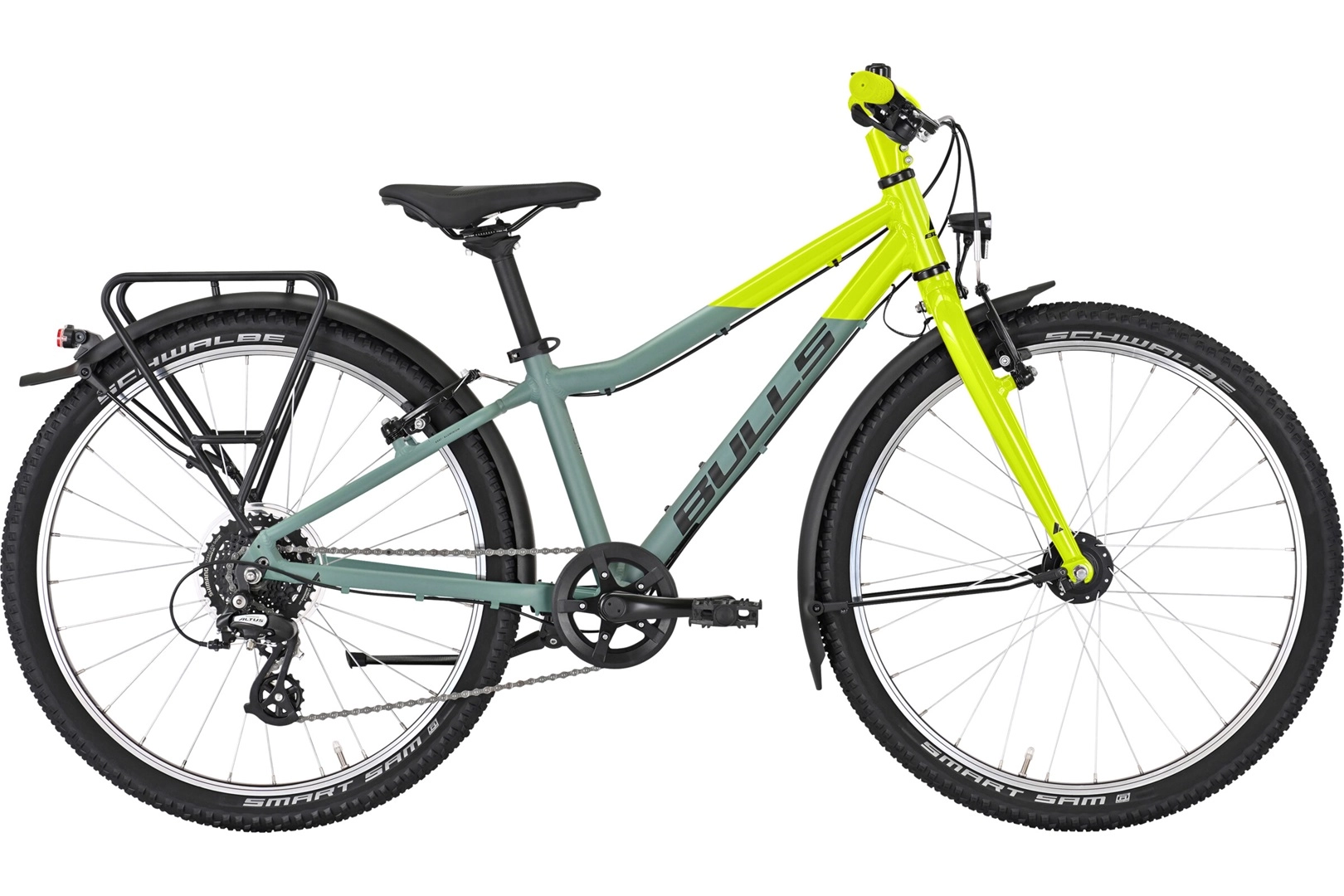 Bulls Tokee Lite Street 24'' 8-Gang Jungen grün 2025