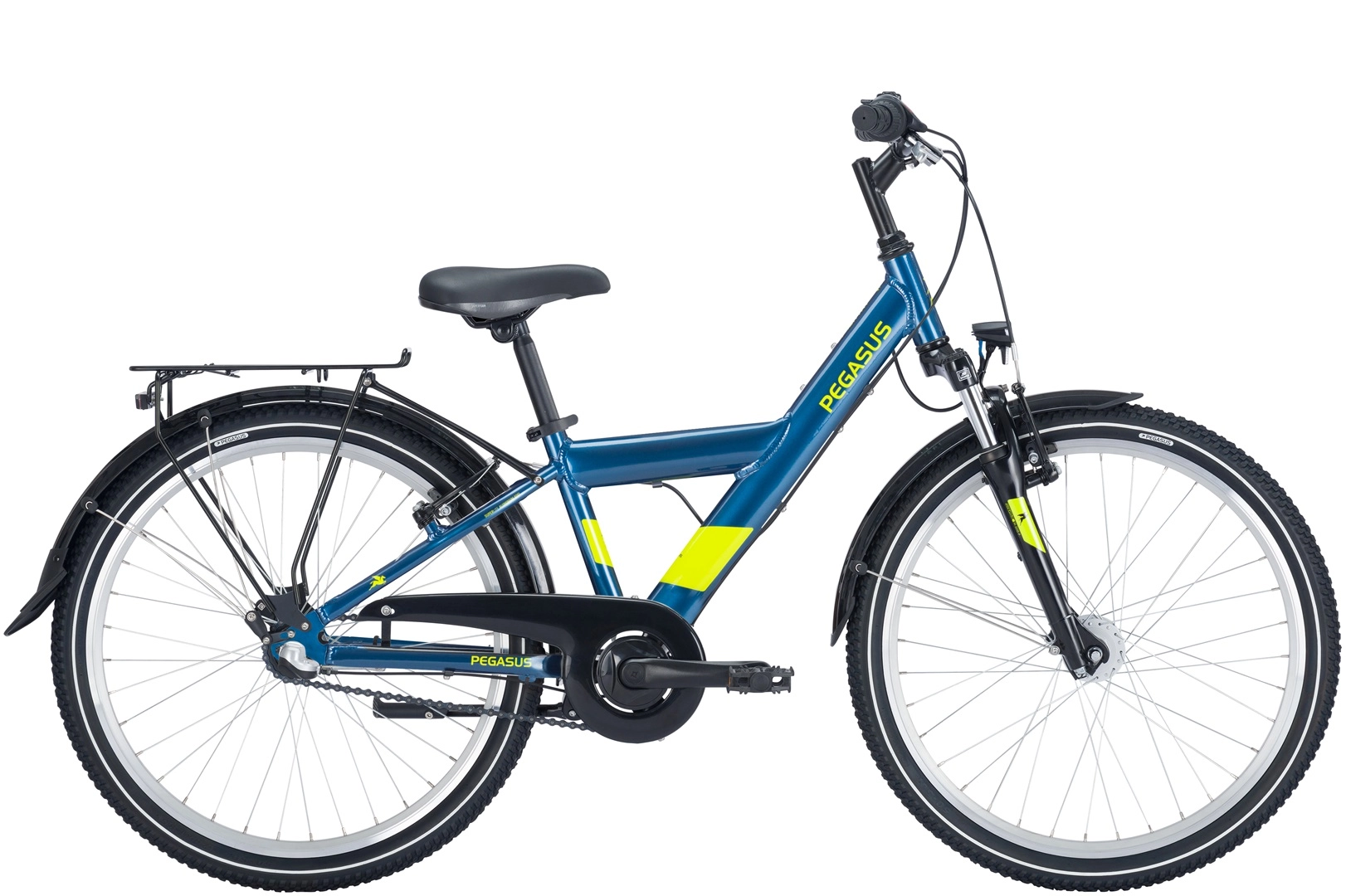 Pegasus Avanti 24'' 3-Gang Jungen blau 2024 Pegasus Avanti 24'' 3-Gang Jungen blau 2024